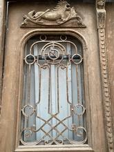 Antique style Antique doors in frame in Wood 20th Century