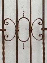 Antique style Antique iron fence in Iron