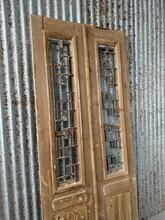 Antique style Antique set doors in Wood and glass, Europe