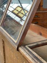 Antique style Antique shop counter France,20th century in wood and glass, Europe 20th Century