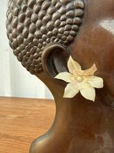 Art deco brons vrouw antique