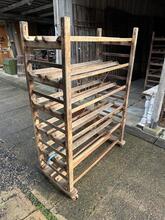 Antique style Bakery carrier in Wood, Belgium 20th Century