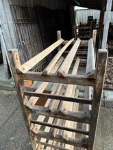 Antique style Bakery carrier in Wood, Belgium 20th Century