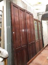 Antique style Antique big doors set in Wood