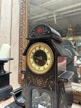 Antique style black clock