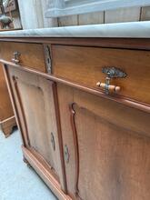 Antique style Cabinet in Wood and marble, Europe