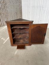 Antique style Antique cabinet in dark oak wood