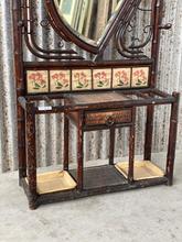 Antique style Antique cabinet with mirror in Wood