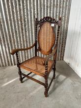 Antique style Chair in wood, England 20e eeuw