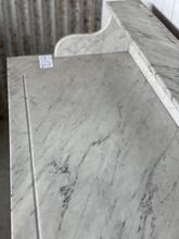 Antique style Chest of drawers in wood and marble, Europe 20e eeuw
