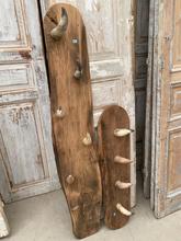 Antique style Antique coat rack horns in Wood