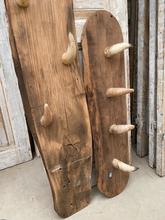 Antique style Antique coat rack horns in Wood