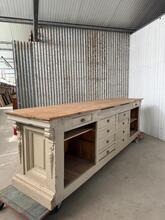 style Antique counter wooden  in Wood