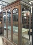 Antique style Antique display case in Wood and glass 20th Century