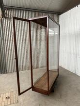 Antique style Display Cases in wood and glass