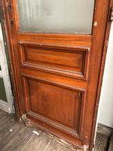 Antique style Antique door with glass in Wood and glass