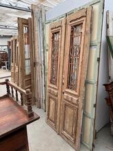 Antique style Doors in Wood and iron