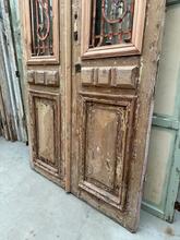 Antique style Doors in Wood and iron