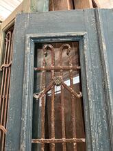 Antique style Doors in wood and glass 20e eeuw