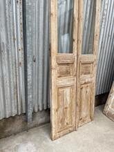 Antique style Doors in Wood and glass 20-century