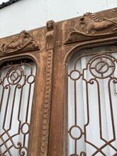 Antique style Doors in Wood and iron