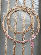 Antique style Doors in wood and glass 20e eeuw