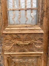 Antique style Doors in wood and glass 20e eeuw