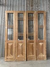 Antique style Doors in Wood and glass