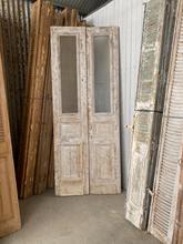 Antique style Antique doors in wood and glass