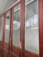 Antique style Doors in wood and glass, France 20th Century