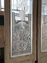Antique style Doors in wood and glass, France 20th Century