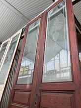 Antique style Doors in wood and glass, France 20th Century