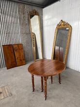 Antique style Extendable dining table in Wood, Europe 20th Century