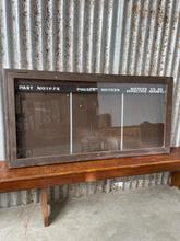 Antique style Antique glass vitrine wall cabinet  in glass