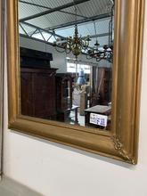 Antique style Antique gold mirror in Wood and glass