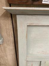 Antique style Antique grey mirror in Wood, Europe 20th century