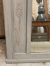 Antique style Antique grey mirror in Wood, Europe 20th century