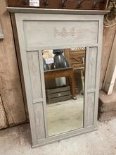 Antique style Antique grey mirror in Wood, Europe 20th century