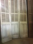 Antique style Antique high doors in Wood