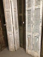 Antique style Antique high shutters in Wood