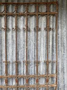 Antique style Antique iron fence 12x in Iron