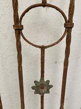 Antique style Antique iron fence 1x in Iron