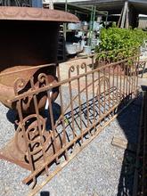 Antique style Antique iron fence in Iron