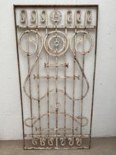 Antique iron fence Antiek stijl in ijzer,