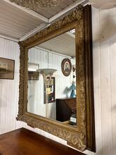 Antique style Mirror in wood and mirror, France 20e eeuw