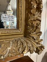 Antique style Mirror in wood and mirror, France 20e eeuw