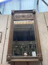 Antique style Mirror in wood and glass, Frankijk 20th century