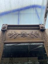 Antique style Mirror in wood and glass, Frankijk 20th century