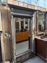 Antique style Mirror in wood and glass