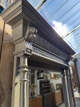 Antique style Mirror in wood and glass